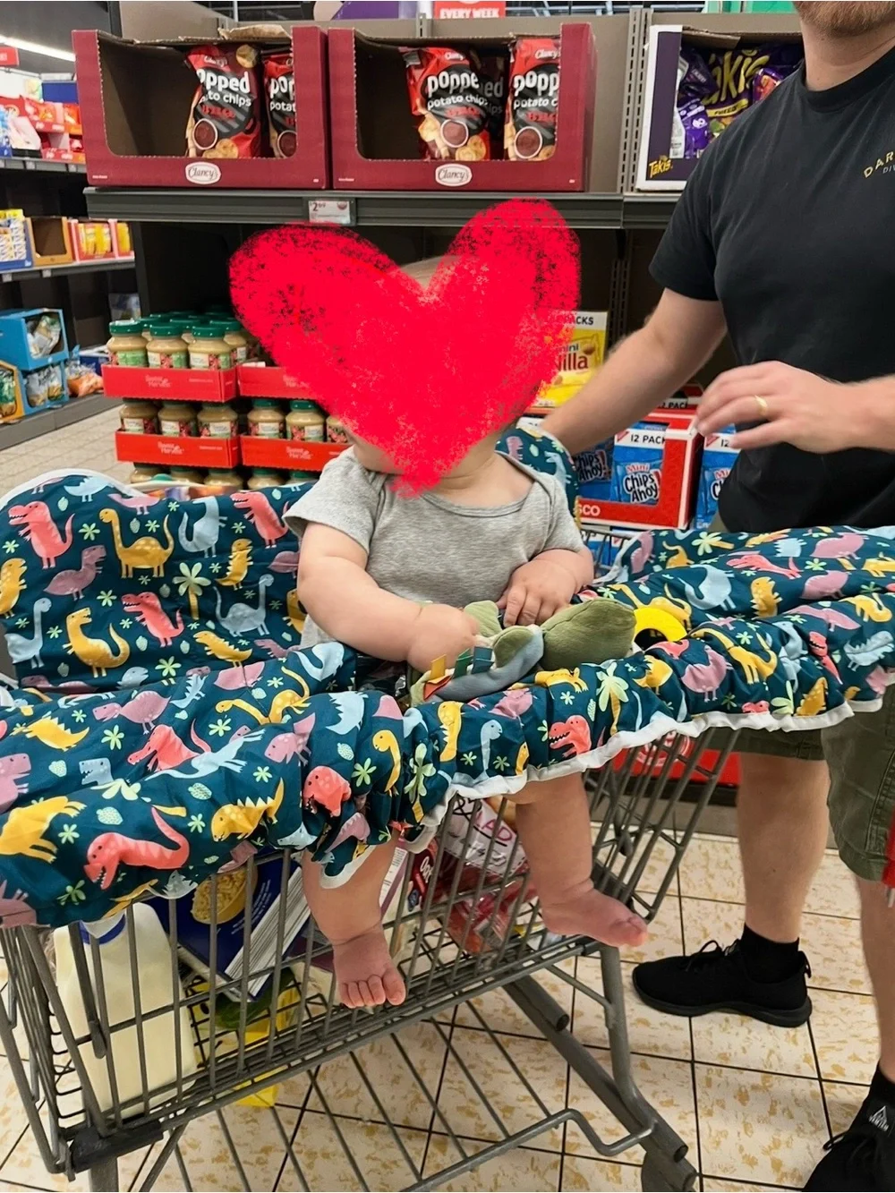 Baby/Toddler shopping Cart Cover